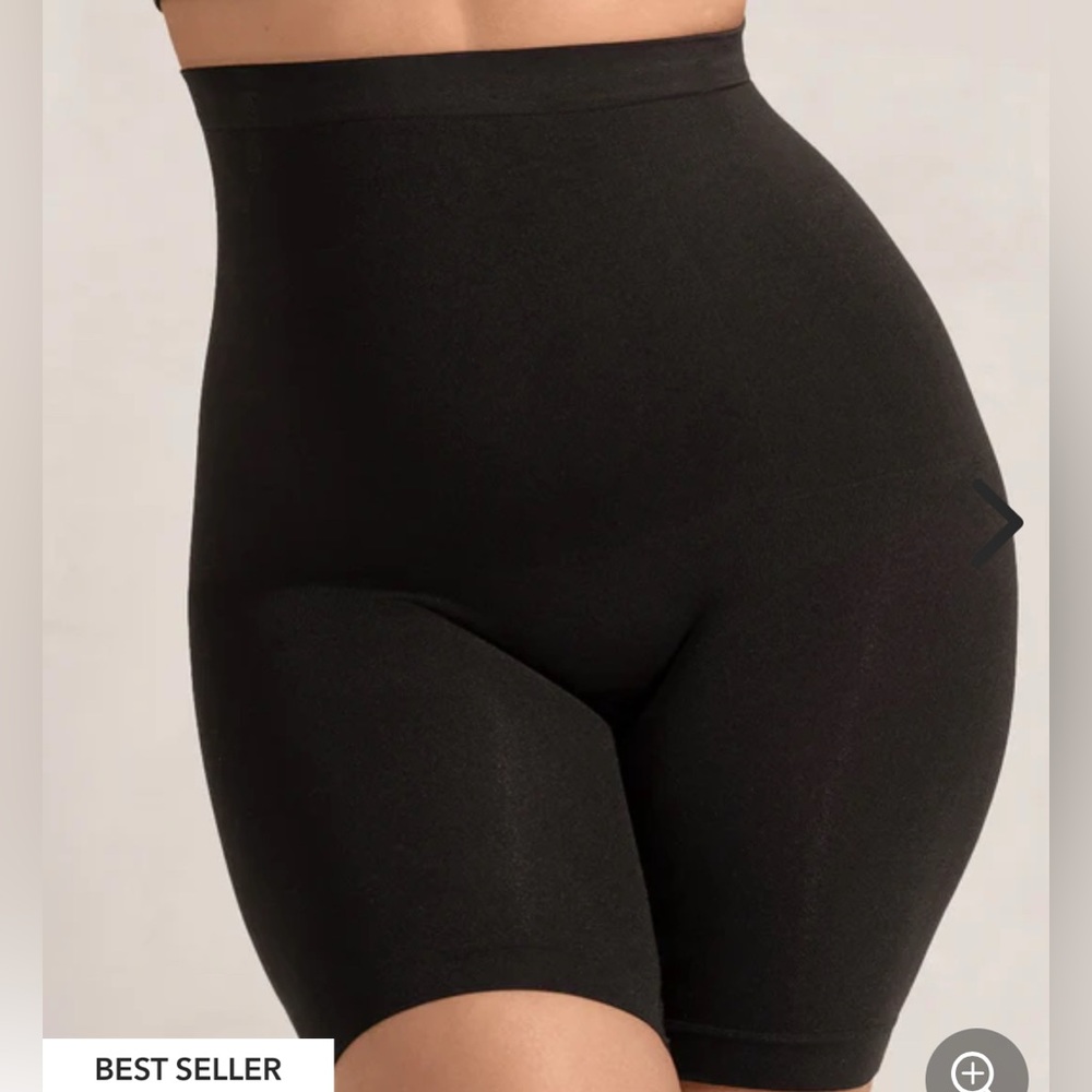 Shapermint Black‎ Essentials All Day Every Day High-Waisted Shaper Shorts XL/2XL